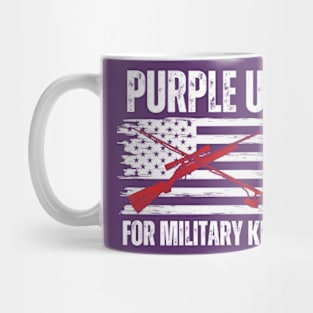 Purple-Up-For-Military-Kids Mug